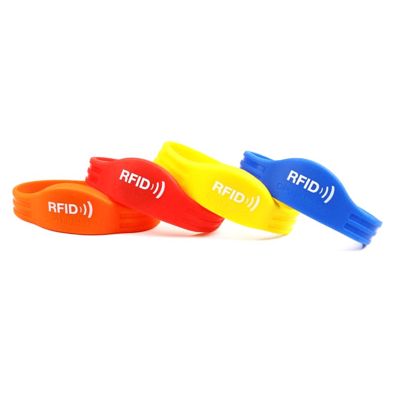 Silicone security wristbands OP014 for Hotels & Resorts